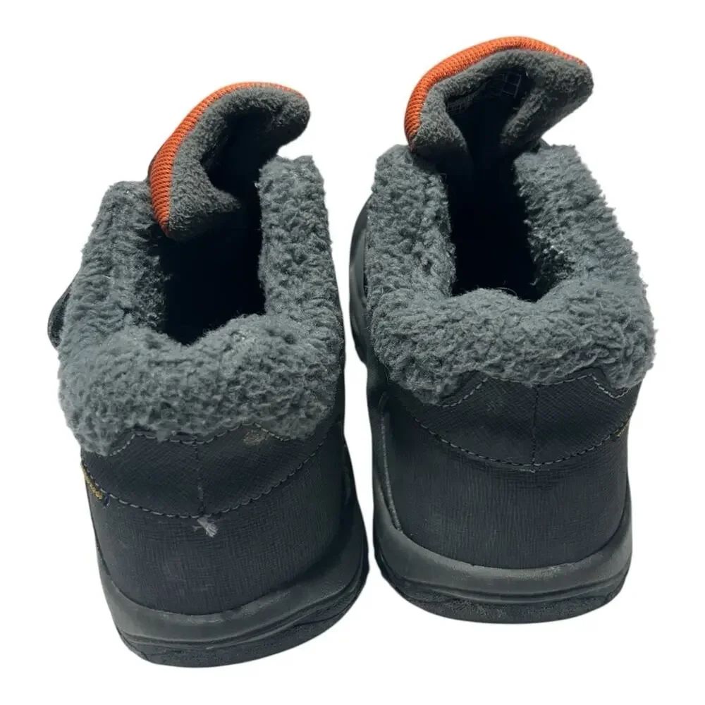 Keen Kootenay Boots Big Boys SIZE 4 Hook and Loop Hiking Gray Orange - Picture 3 of 5